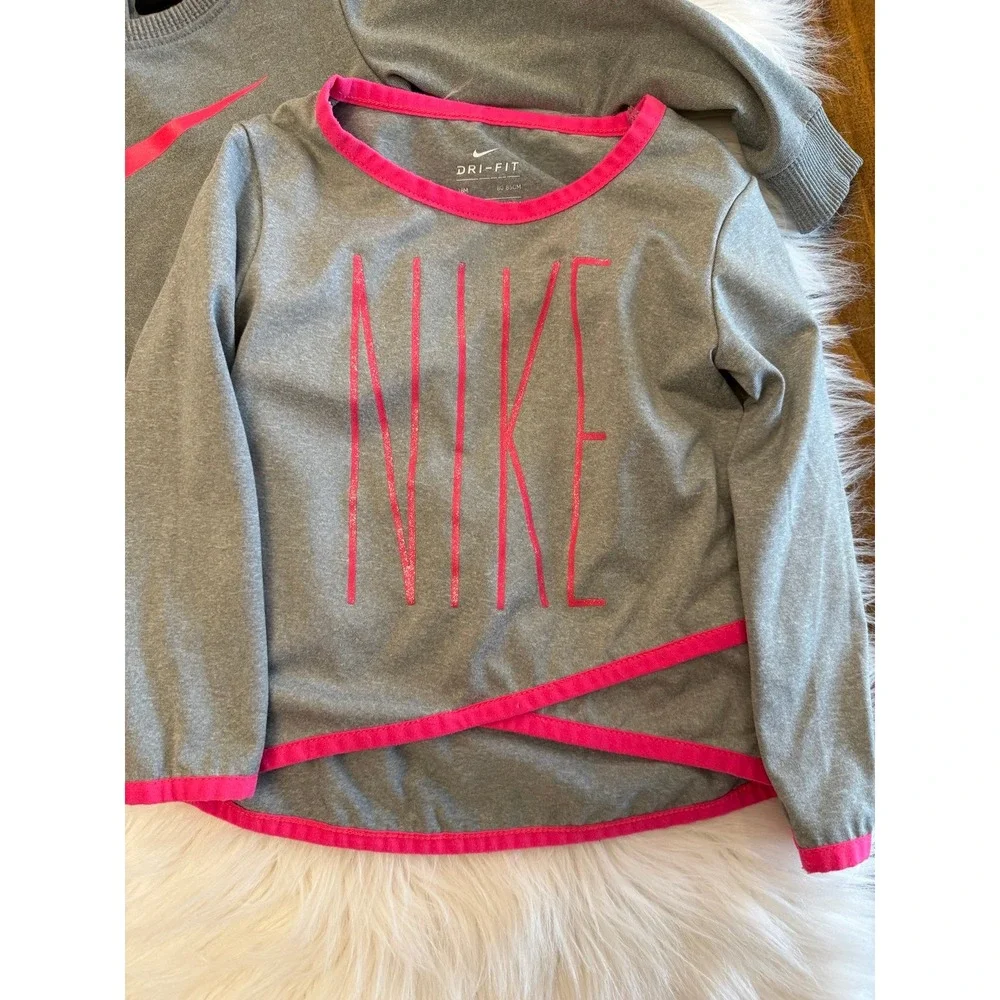 Nike‎ gray sweatshirts set of two 18m EUC